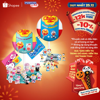  Que kẹo mút Hương dâu đầy bí ẩn Chupa Chups sưu tầm những nhân vật dễ thương Doraemon 