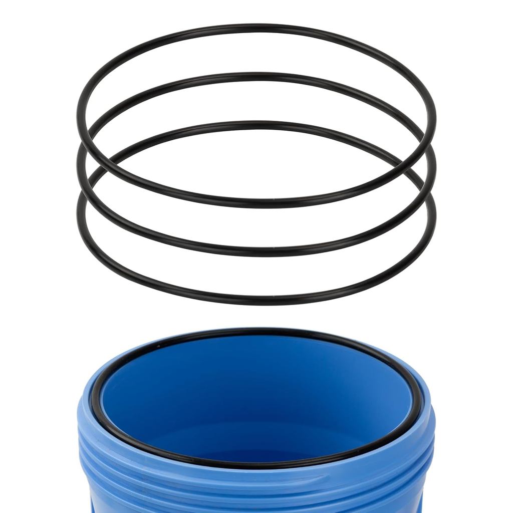 151122 Bộ lọc nước Vòng chữ O Tương thích với Pentair Pentek Vỏ lọc nước Big Bule Buna-N (3 gói)