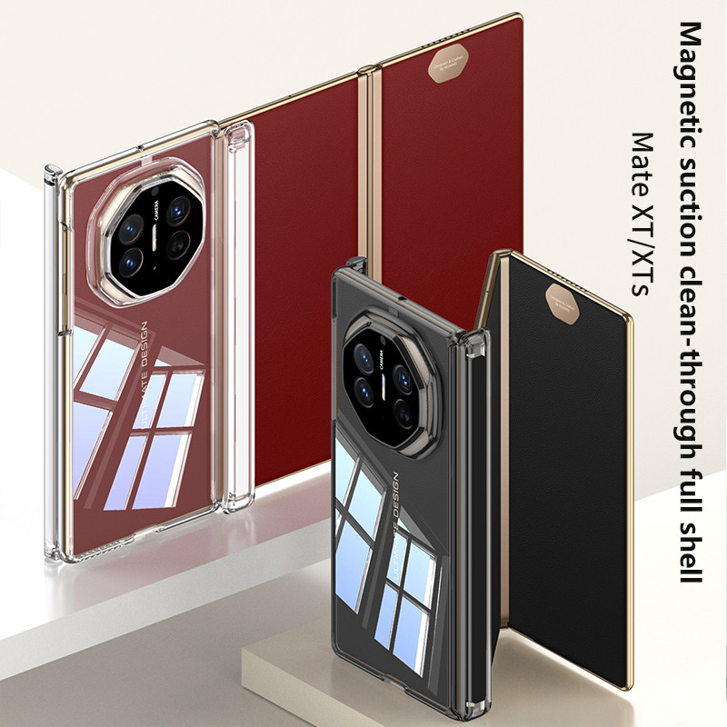 Ốp Góc Túi Khí Trong Suốt Cho Huawei Mate XTs Ultimate Ống Kính Bảo Vệ Mềm Cho Huawei Mate XT Ultima