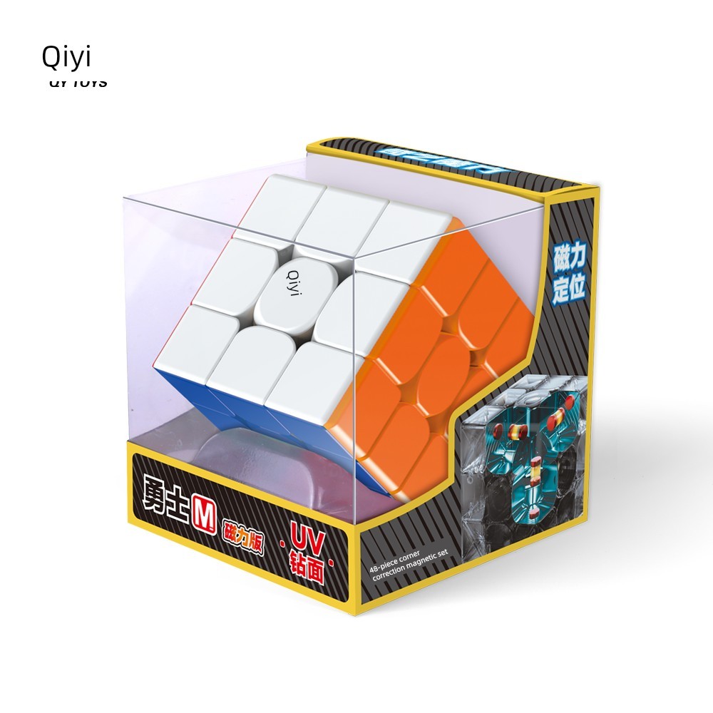 quà noel cho bé đồ chơi cho bé trai Qiyi Warrior M hai, ba và bốn, từ tính UV, trò chơi cạnh tranh k