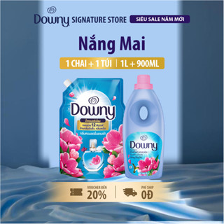   DOWNY  Mua 1 Nước Xả Vải DOWNY Nắng Mai Chai 900ML + Túi 1L Cùng Loại 