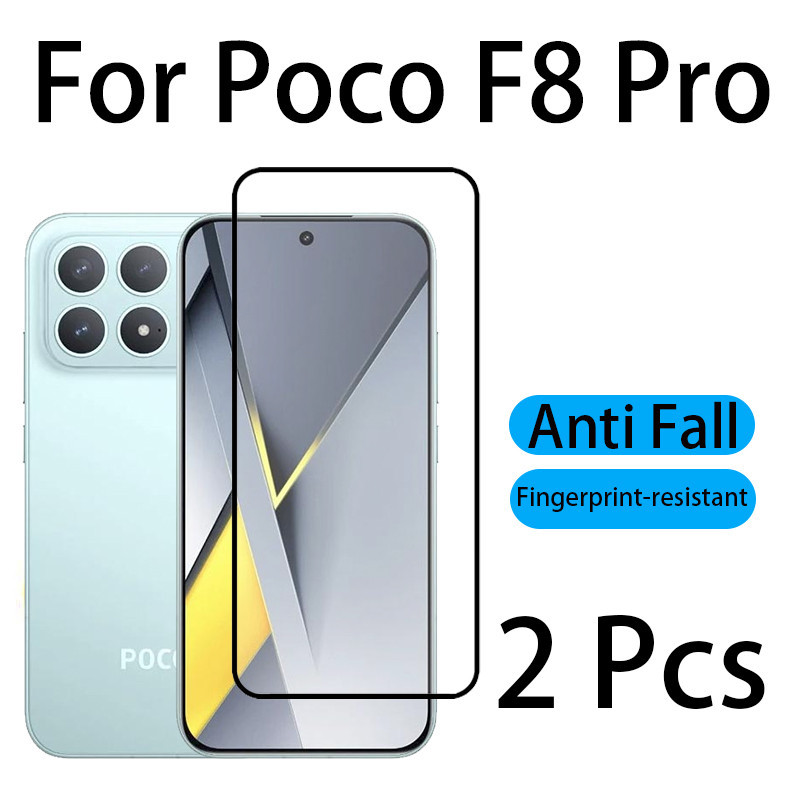 2 Chiếc Poco F8 Pro Kính Cường Lực Bảo Vệ Màn Hình Cho Poco F8 F7 M7 X7 C71 C75 Ultra Pro Kính Bảo V