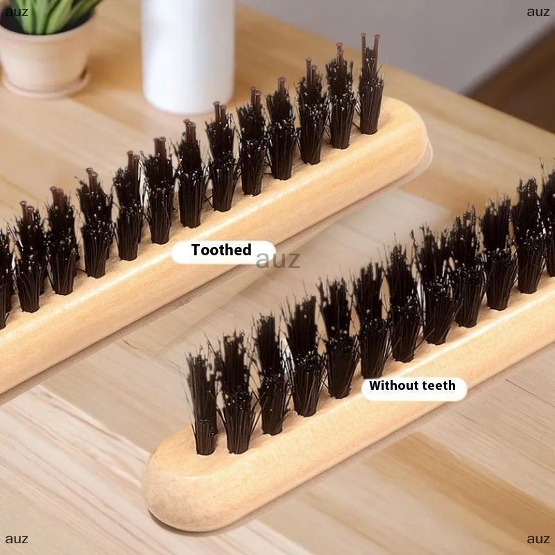 [Auz] bàn chải lông heo rừng bằng gỗ Bàn chải tóc Salon LÔNG HEO rừng tự nhiên Bàn chải tóc Slimline