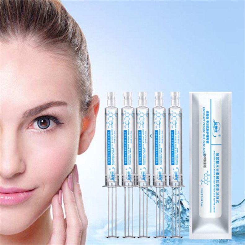 A New Product Yimiao Silk Water Light Needle10ml*10Hyaluronic Acid Hydrating Moisturizing Skin Rejuv