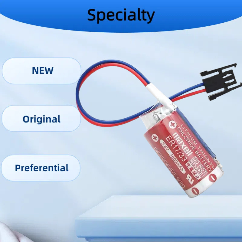 Chính hãng Nhật Bản MAXELL ER17 / 33 3G2A9-BAT08 pin 3.6V 1600mah PLC điều khiển công nghiệp pin lit