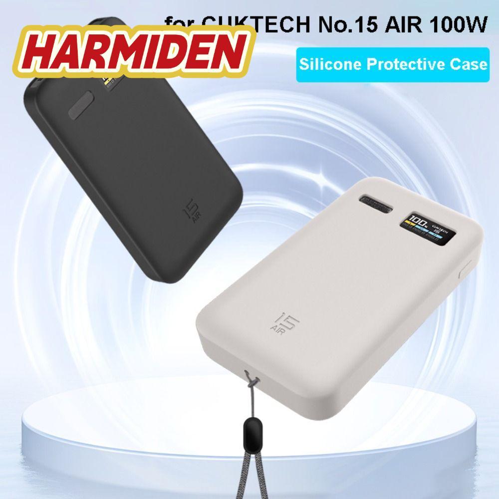 HARMIDEN Silicone, Bảo vệ mềm màu trơn, Vỏ bảo vệ di động chống sốc chống bụi cho Du lịch CUKTECH No