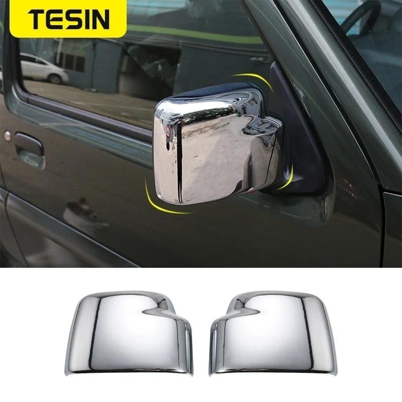 TSIN Gương Có Dành Cho Suzuki Jimny Xe Gương Chiếu Hậu Vỏ Trang Trí Dán Phụ Kiện Cho Suzuki Jimny 20