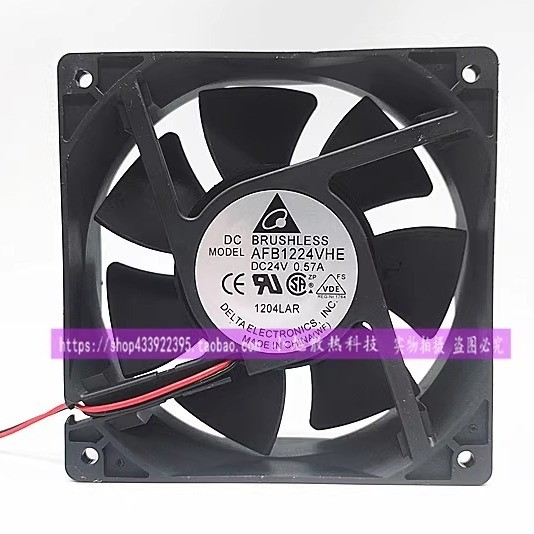 Quạt làm mát biến tần Delta AFB1224HE / HHE / SHE / VHE / EHE / GHE 24v 12CM hoàn toàn mới