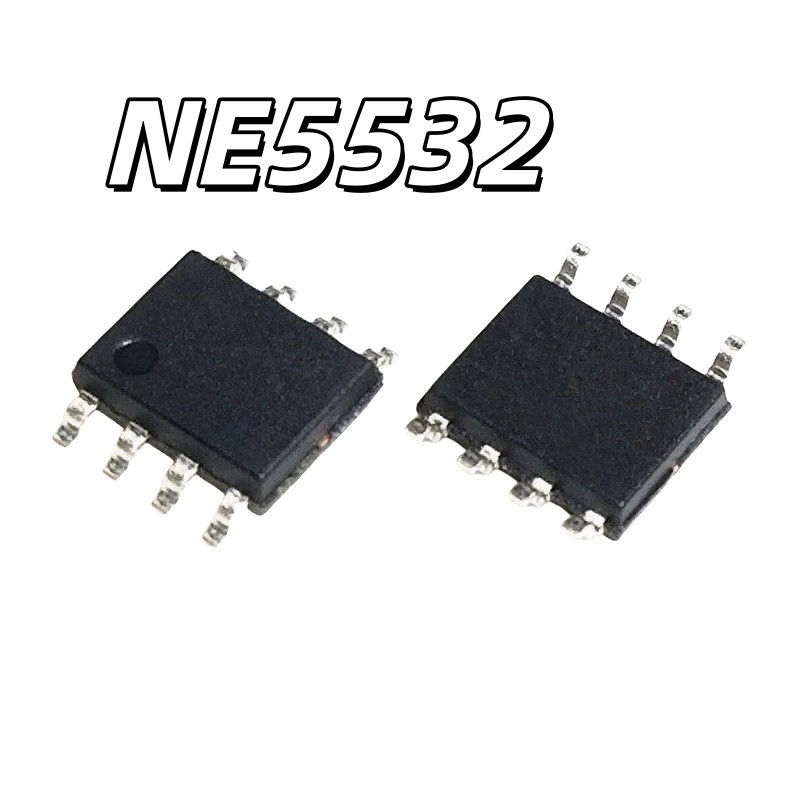 Bộ khuếch đại hoạt động kép NE5532DR NE5532 N5532 chính hãng hoàn toàn mới SOP8