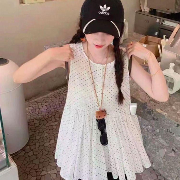 Quần Áo Nữ MUXI - Áo Vest Trắng Không Tay, Phong Cách Mùa Hè