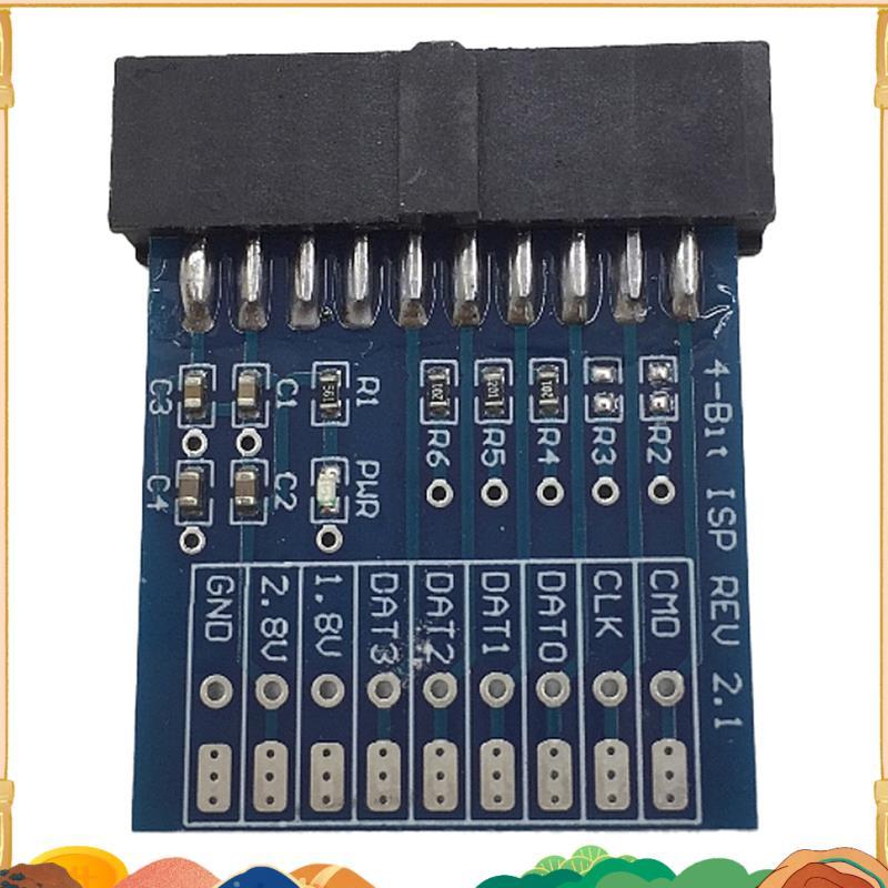 Bộ chuyển đổi mới JTAG, ISP 4-BIT ISP REV 2.1 cho Easy Jtag Plus Box / ESAYJTAG Tool ffefhrudh