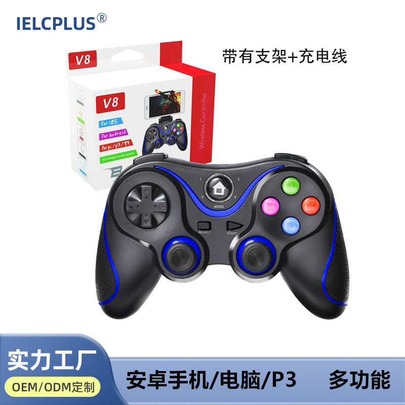 Factory V8 Tay cầm chơi game Bluetooth không dây thông minh Đa chức năng 2.4 GIOS Điện thoại di động