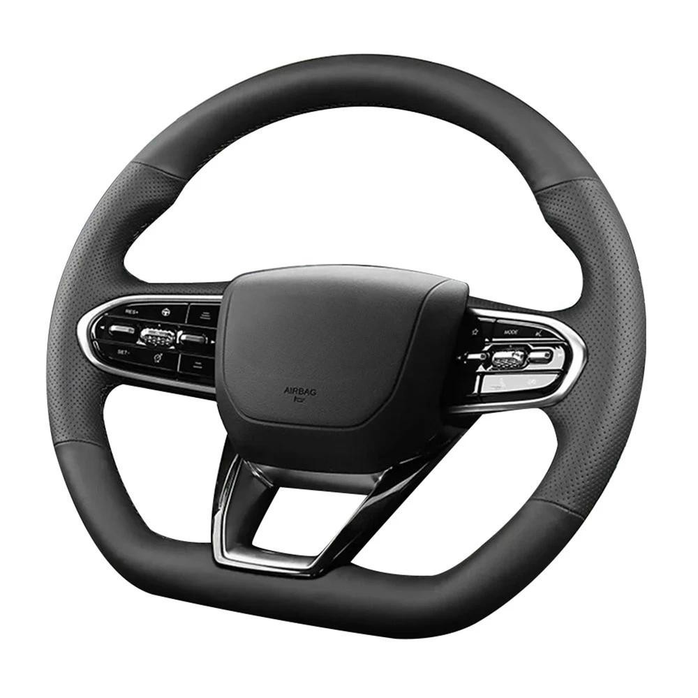 Bọc Vô Lăng Ô Tô Chống Trơn Trượt Da Nhân Tạo Ban Đầu Vô Lăng Bím Tóc Cho Chery Omoda C5 5 FX 2022-2