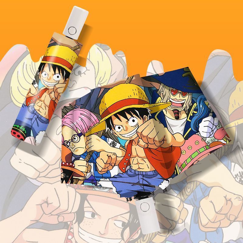 [Tăng cường khả năng tăng cường] Phong cách mới One Piece Sunny Umbrella One Piece Ô tự động One Pie