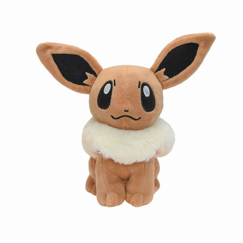 Đồ chơi sang trọng Eevee ngồi nhỏ, Water Eevee, Fire Eevee, Sun Eevee, Moon Eevee, Búp bê Sylveon Ee