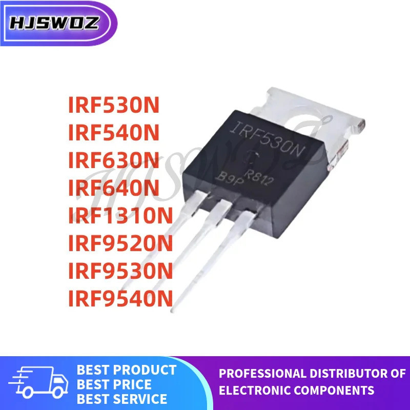 5 Chiếc IRF9530N IRF630N IRF9520N IRF530N IRF9540N IRF640N IRF540N IRF1310N TO-220 Hiệu Ứng Trường T