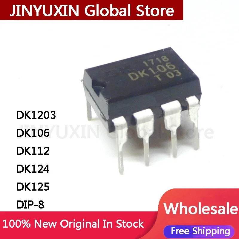 5 Chiếc DK106 DK112 DK124 DK125 DK1203 Nội Tuyến DIP-8 IC Nguồn Chuyển Mạch