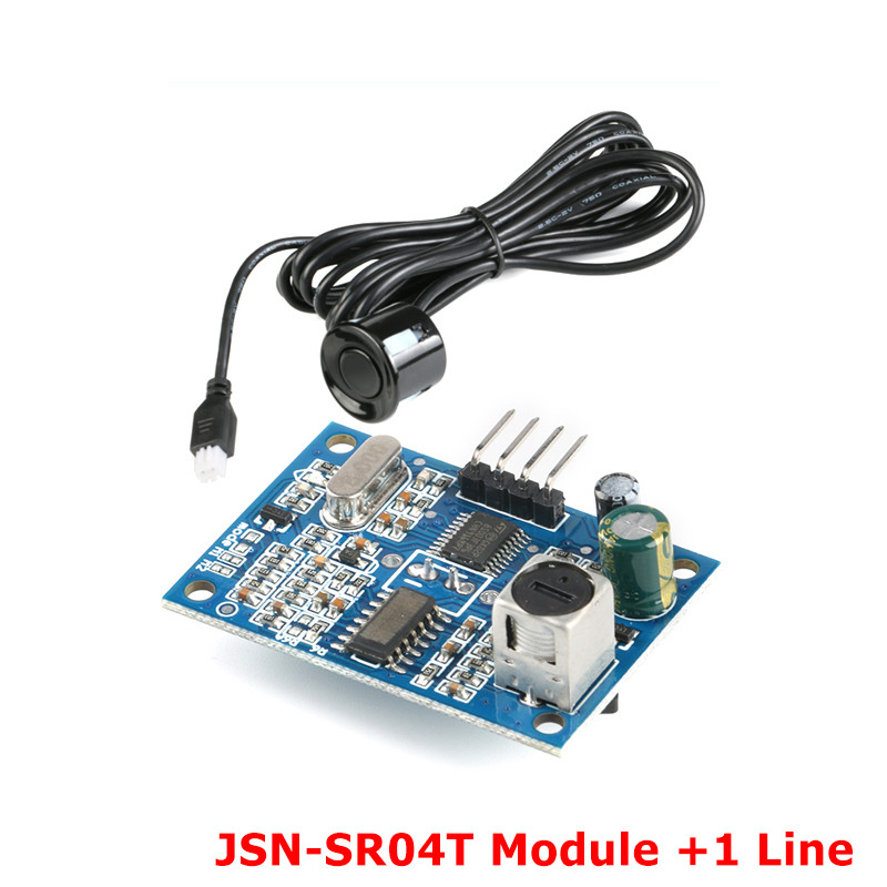 JSN-SR04T Mô-đun siêu âm chống nước JSN-SR04T-3.3 Cảm biến đầu dò đo khoảng cách cho cáp bộ điện tử 