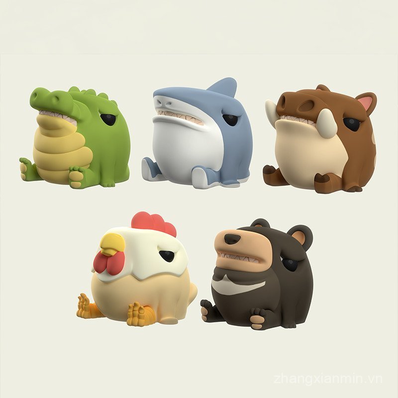 Sản phẩm mới HUNGRY Animal SUPER HUNGRY ANIMALS SUPER HUNGRY Động vật bí ẩn Hộp cá mập Hàng hóa dễ t