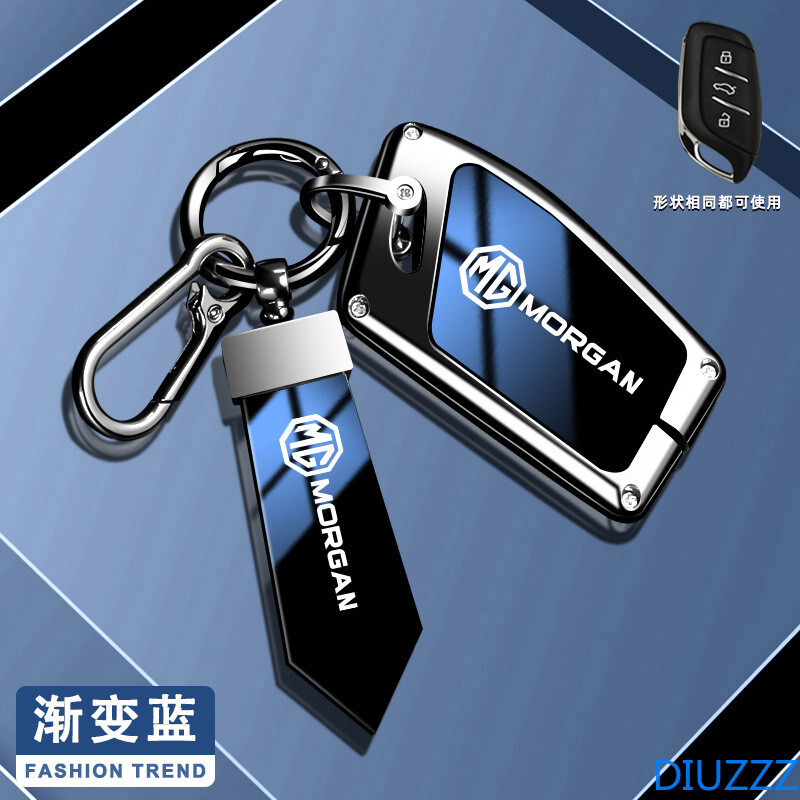 Hợp Kim Kẽm + Màu Gradient TPU Chìa Khóa Xe Ô Tô Dành Cho MG MG MG5 ZS GT GS MG3 MG6 MG7 EZS HS EHS 
