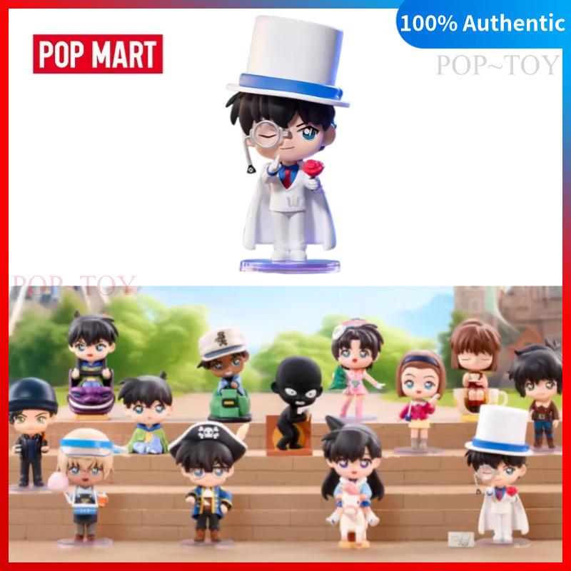 POPMART Detective Conan Carnival Cute Figure pop mart blind box figures gift