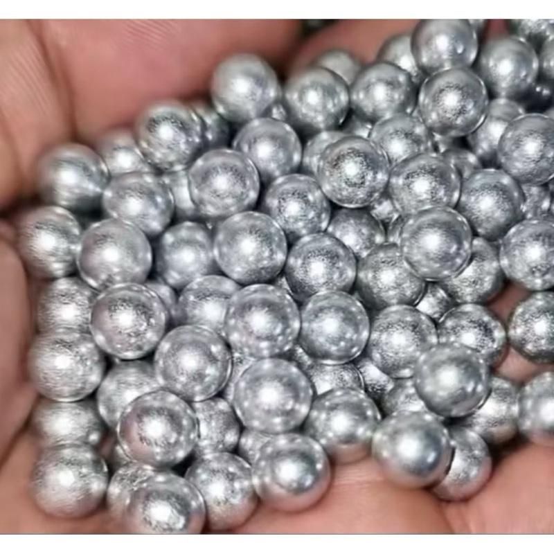 1kg bi nhám 6.35mm, 7mm,8mm. Bi nhám mạ nhôm. Nhẹ, dễ sử dụng, dùng làm trục xe đạp