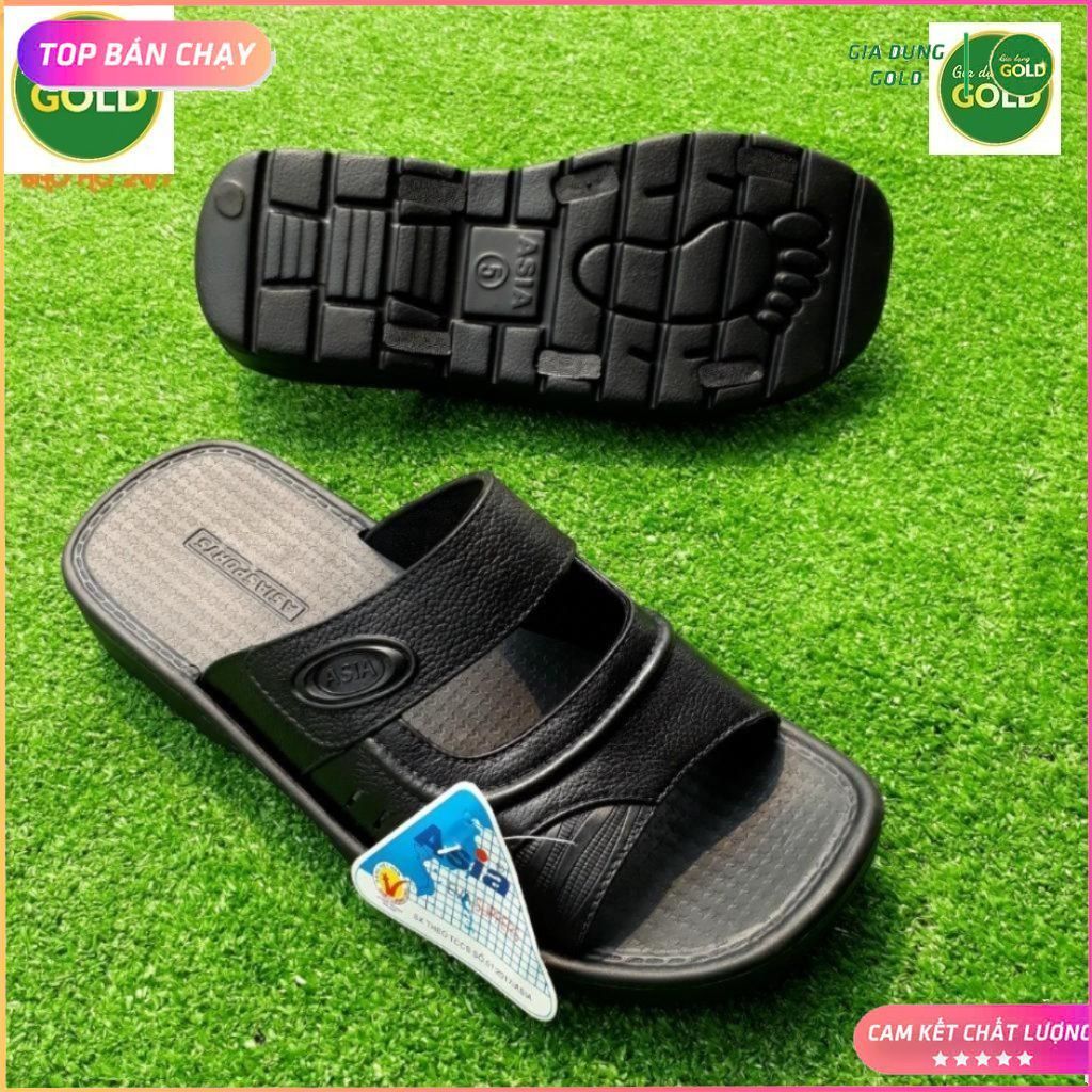LOẠI ĐẸP ASIA - SIÊU NHẸ Dép nam Asia size 39-42, dép quai ngang Asia, dép Asia dép rọ giadunggold