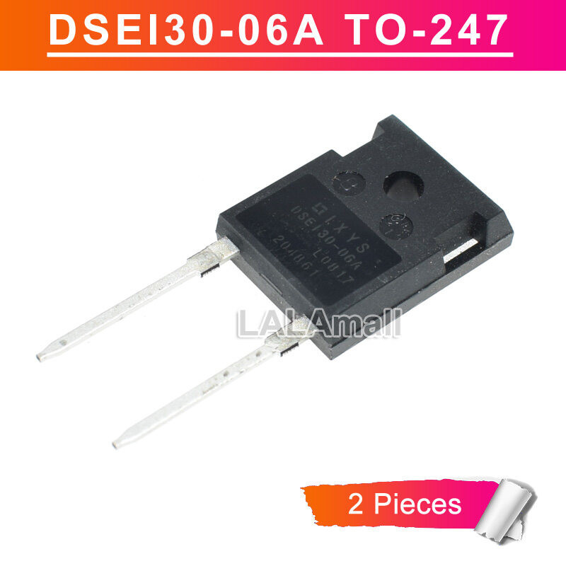2 Chiếc DSEI30-06A TO-247 DSE130-06A DSEI30 DSE130 TO247 37A / 600V Diode Phục Hồi Nhanh Thương Hiệu
