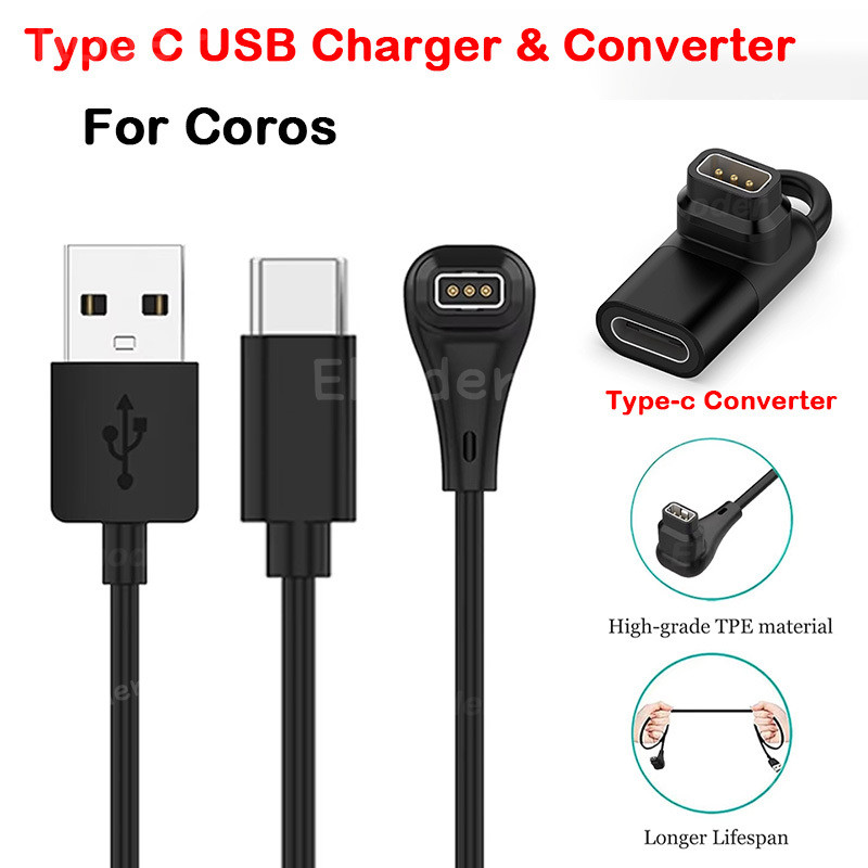 Dành cho Coros Pace 4 APEX 4 NOMAD Coros PACE Pro uốn cong Đế sạc đồng hồ thông minh Bộ sạc từ tính 