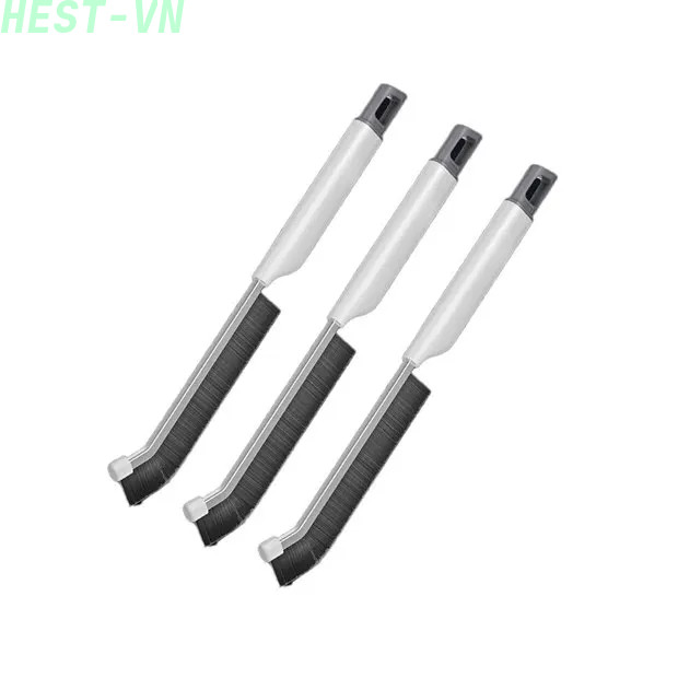 3 Piece Narrow Head For Cleaning Brush for Grout Bathrooms Kitchens Window Sills