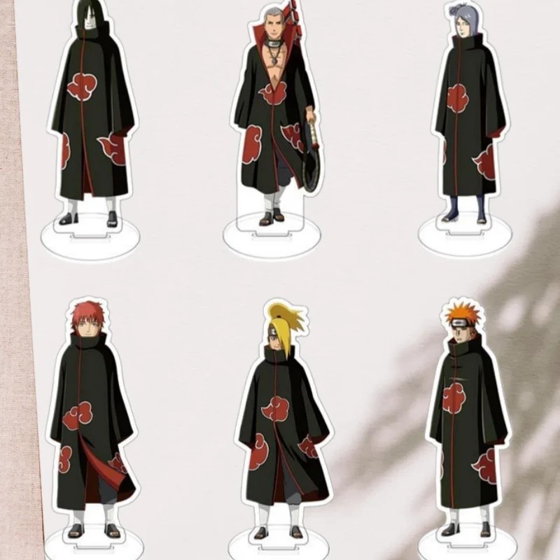 Standee Anime Naruto tổ chức Akatsuki mô hình Mica Pain Orochimaru Sasori Deidara Konan Hidan trang 