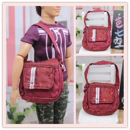 Sản phẩm mới Nam Búp Bê Dress Up Búp Bê ken ken Người Lính Quần Áo / Quần Áo / Bộ Phụ Kiện Túi Vải