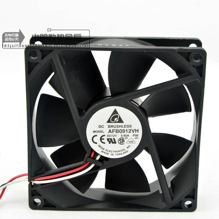 DELTA DELTA AFB0912VH 9025 9cm 0.6A 12V Quạt bóng đôi âm lượng không khí cao