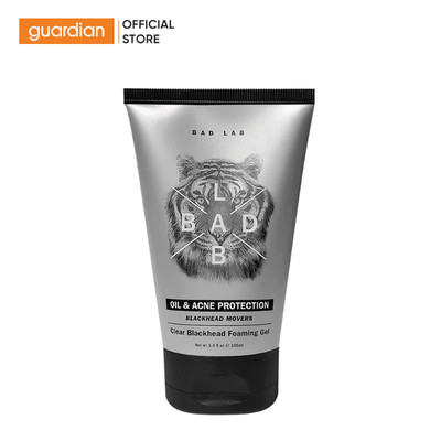 Sữa Rửa Mặt Cho Da Dầu Mụn Bad Lab Blahead Mover Clear Blahead Foaming Gel - Oil & Acne Protection 100ml