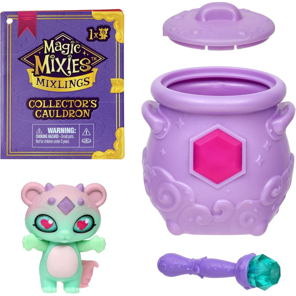 Magic Mixies Mixlings Cauldron Sealed Case 18 Tap & Reveal Magicus Mixus Spell Kích hoạt 40 + Mixlin