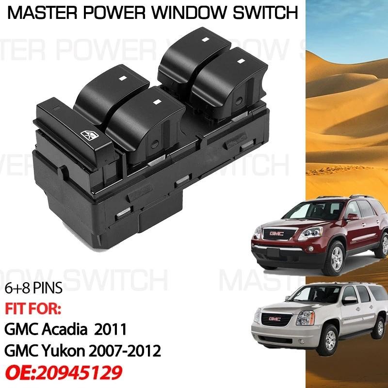 6 + 8 Chân Cho GMC Acadia 2011 GMC Tahoe Yukon XL 2007-2012 2010 2008 Phụ Kiện Phía Trước Bên Trái C