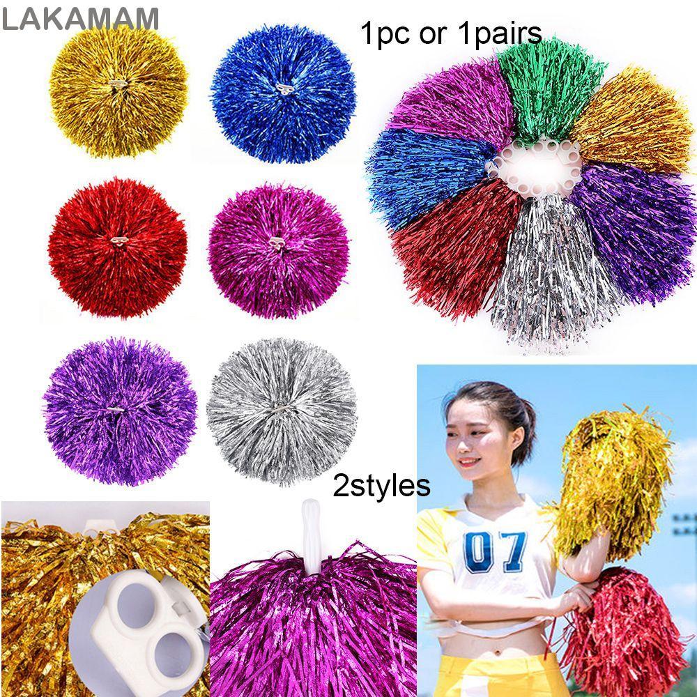 LAKAMAM 1 / 1 Cặp Bóng Cổ Vũ Cổ Vũ Hai Lỗ Tay Cầm Lạ Mắt Buổi Hòa Nhạc Khiêu Vũ Trang Trí Tiệc