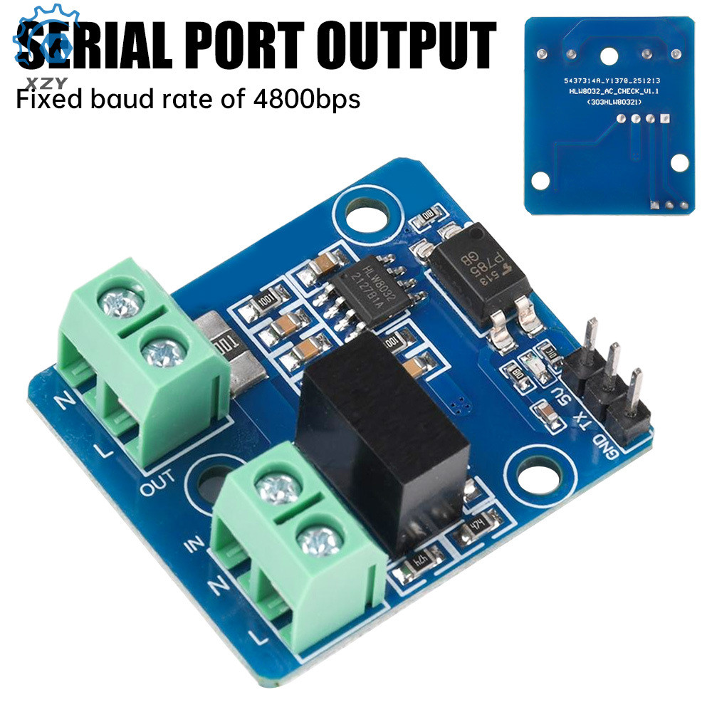 Mô-đun đầu ra nối tiếp điện áp AC HLW8032 Mô-đun giao tiếp UART
