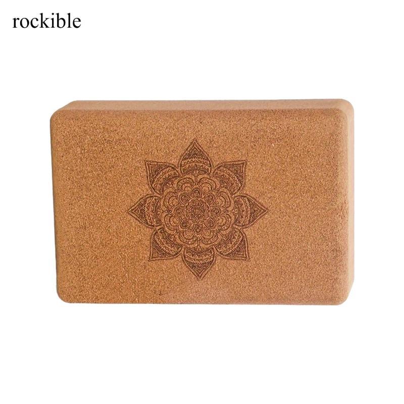 Rockible Cork Yoga Block - Gạch tập yoga chống trượt
