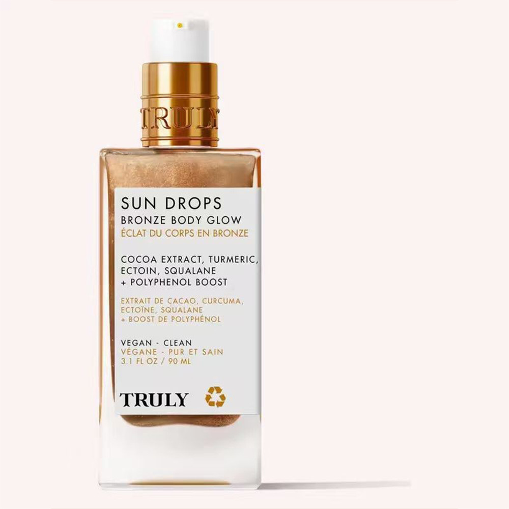 Truly Sun Drops Bronze Body Glow Oil – Bronzing Oil for Radiant Skin 90ml