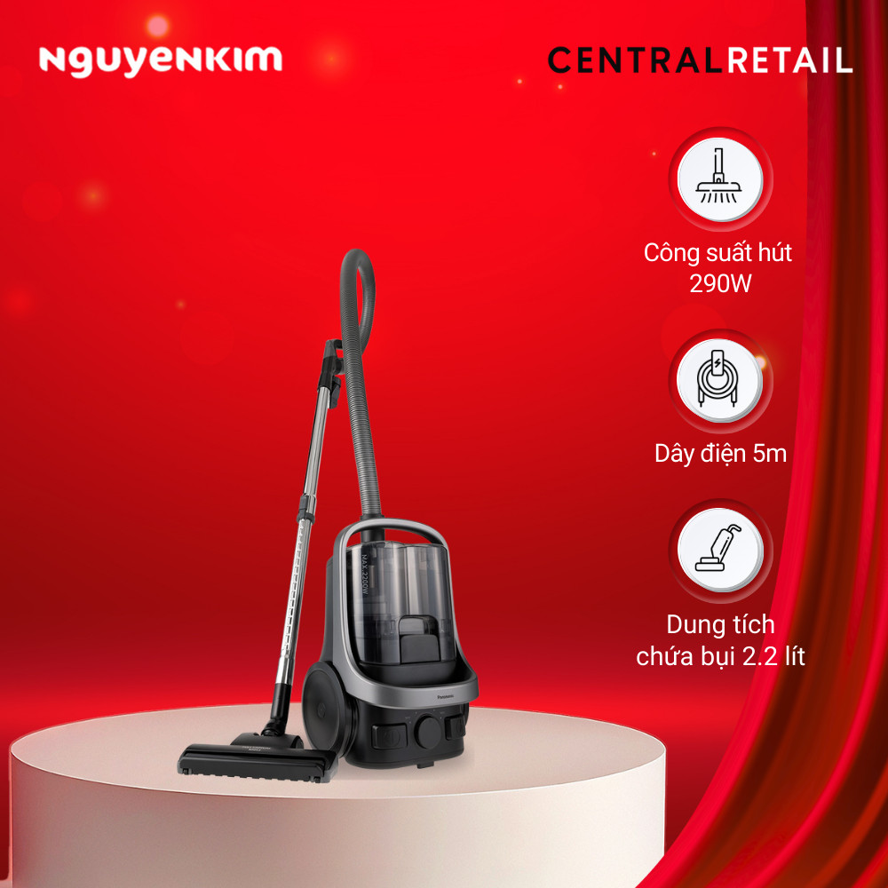 Máy hút bụi dạng hộp Panasonic MC-CL609HN49