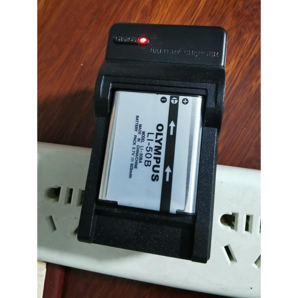 Bộ sạc + Pin Thích hợp cho máy ảnh Olympus Li-50B Penta D-Li92 Sạc Casio CNP-150