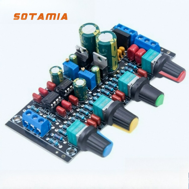 SOTAMIA HIFI Sốt Cấp NE5532 Pre Khuếch Đại Âm Bảng Độ Trung Thực Cao Pre-board DIY Power Amplifier M