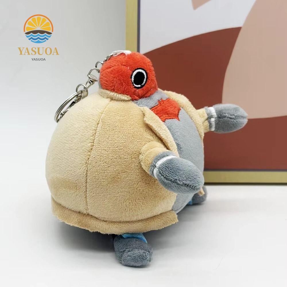 LARCHLO Fat Jason Todd Mặt dây chuyền sang trọng, Búp bê nhồi bông Phim hoạt hình Fat Jason Todd Búp