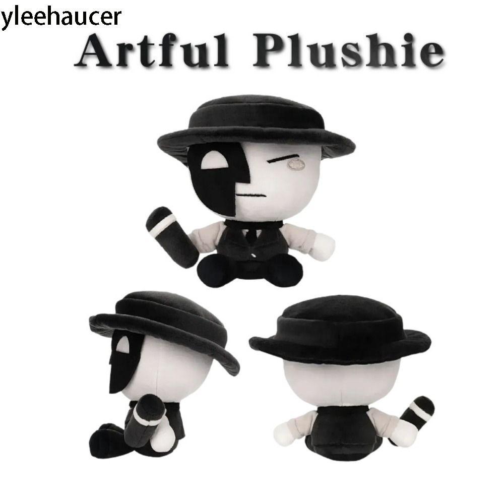 YLEEHAUCER Die of Death Artful Plushie, Búp bê nhồi bông Đồ chơi sang trọng hoạt hình mềm mại, Trang
