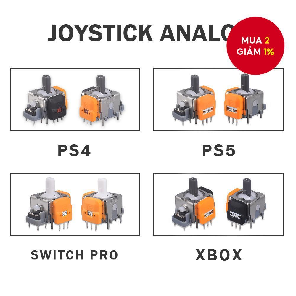 Bộ điều khiển thay thế Joystick Hall Effect mới cho PS4/PS5/Switch Pro/Xbox, linh kiện cảm biến anal