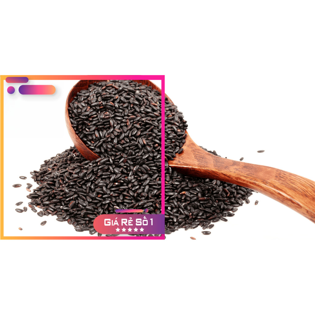 [1KG] Gạo lứt dẻo đen Điện Biên 1kg - Gạo nguyên cám, dẻo ngon, tốt cho sức khỏe
