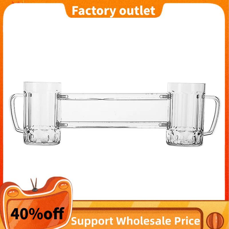 Xiêm Đôi Dụng Cụ Hẹn Hò Cốc Rượu Bia Bia Thủy Tinh & Chai Rượu Ly Cho Hai Kính Hẹn Hò