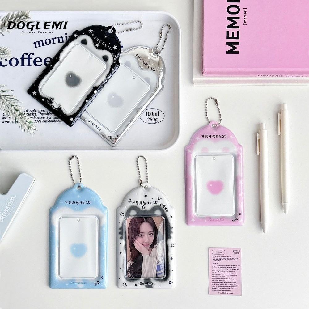 DOGLEMI Hộp đựng thẻ ngoại vi DOGLEMI Idol, Hộp đựng thẻ ảnh 3 inch phong cách Ins, Hộp đựng ảnh tra