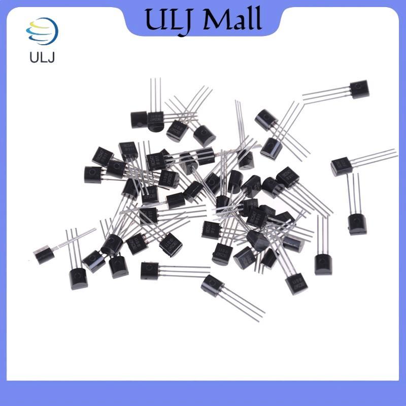 ULJ 50 Cái / bộ Transistor NPN BC547 BC547B 0.1A / 45V.